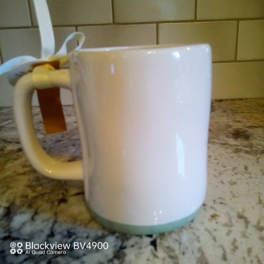 NWT - RAE DUNN New Ceramic Coffee Mug Artisan  Collection by Magenta - Picture 2 of 3